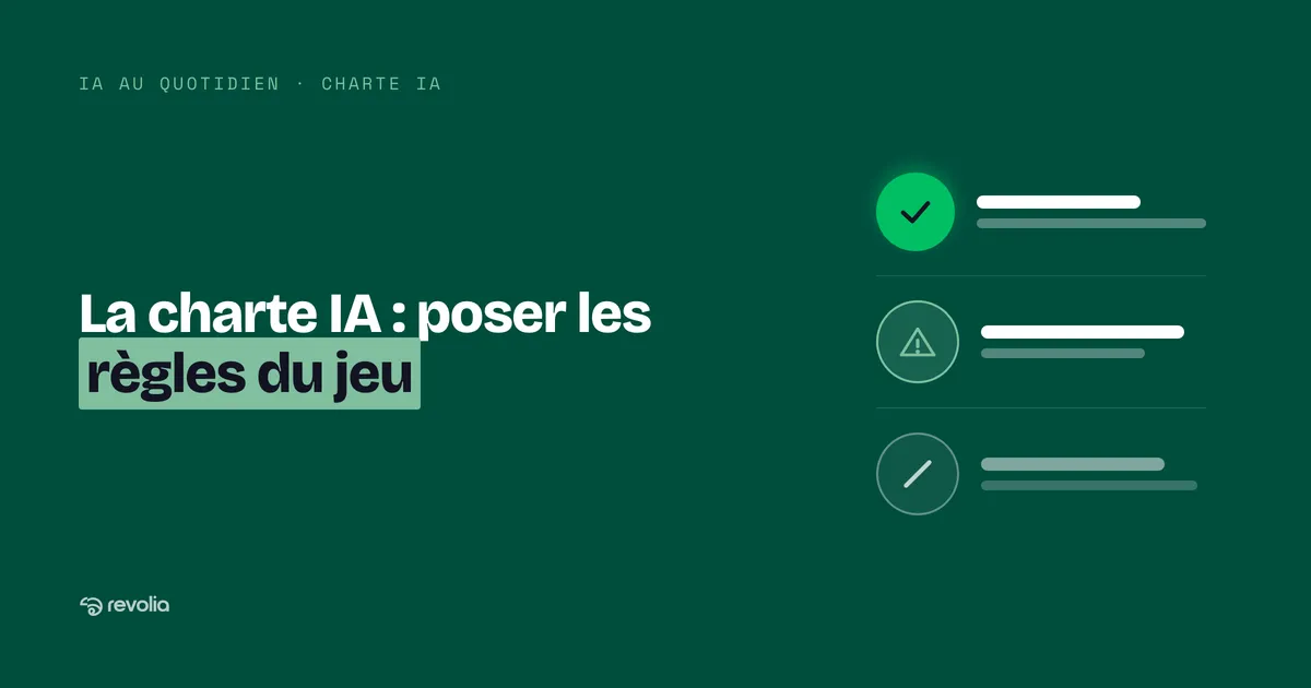 Respecter l'AI Act grâce à une charte IA