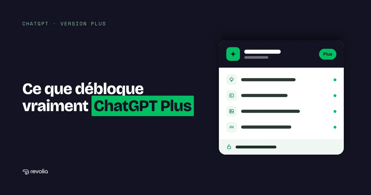 ChatGPT payant : ce que débloque vraiment la version Plus (mémoire, GPTs, sécurité)